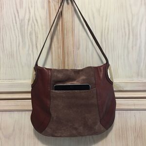 Makowsky Leather Shoulder Bag